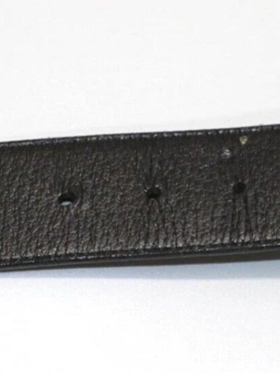 GUCCI GG Marmont Double G Buckle Leather Black Belt 406831 DJ20T- 95-38 main image 11